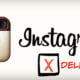 delete instagram account