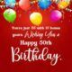 happy 50th birthday