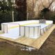 backyard synthetic ice rink