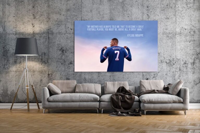 soccer posters home decor