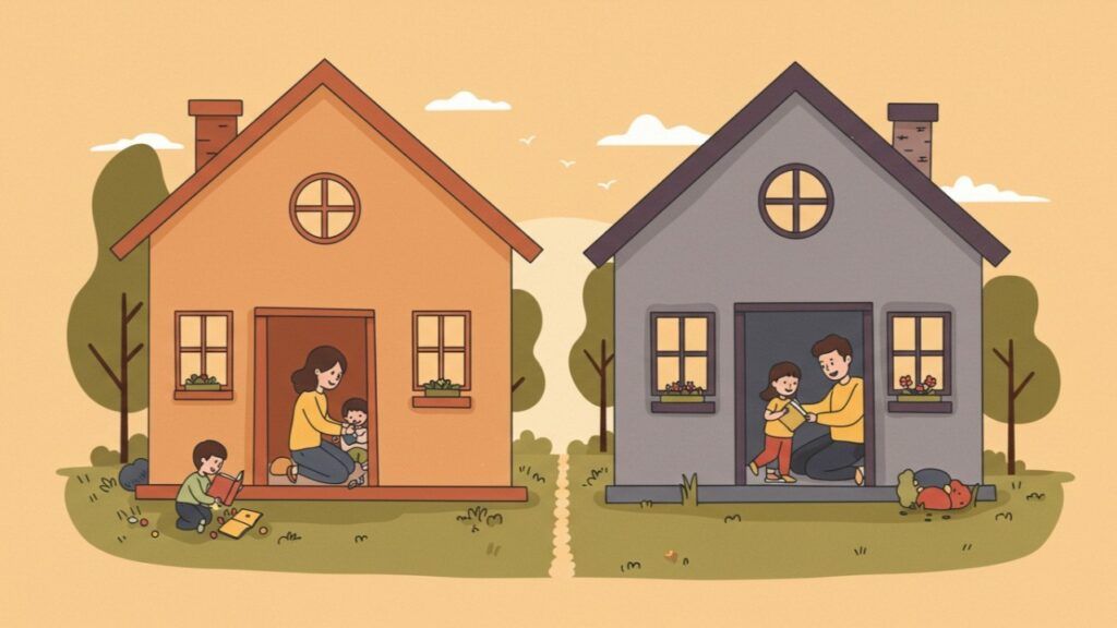 From Two Homes, One Love: How Divorce Reshapes Parental Roles